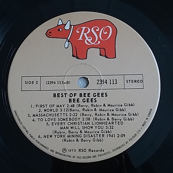 Bee Gees - Best of Bee Gees LP - Picture 4 of 4